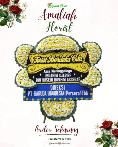 Papan Bunga Duka di Kayuambon